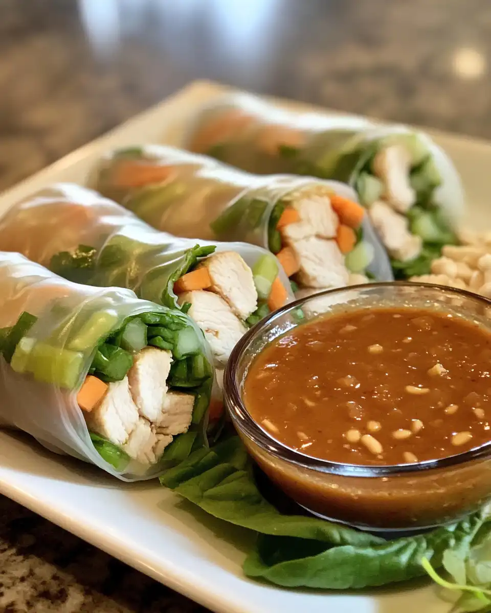 Thick and creamy hoisin peanut sauce ready for serving