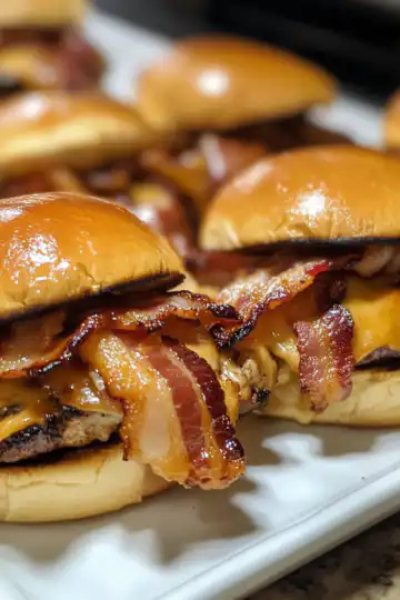 maple chicken bacon sliders taken with iphone 15 pro max --iw 2 --ar 4:5 --v 6.1 --raw
