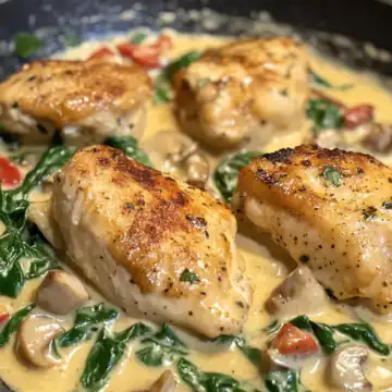 Marry Me Chicken With Creamy Tuscan Sauce taken with iphone 15 pro max --iw 2 --ar 4:5 --v 6.1 --raw