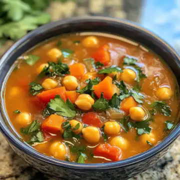 Marry Me Chickpea Soup taken with iphone 15 pro max --iw 2 --ar 4:5 --v 6.1 --raw