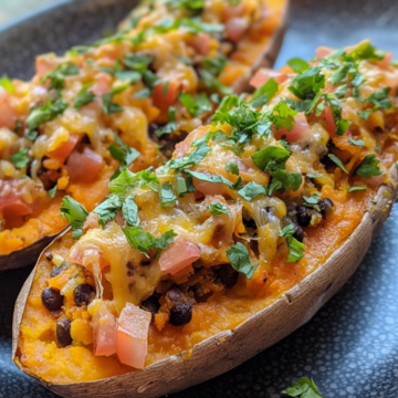 Mexi Baked Sweet Potato taken with iphone 15 pro max --iw 2 --ar 4:5 --v 6.1 --raw