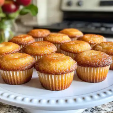Mini Apple Cider Cakes taken with iphone 15 pro max --iw 2 --ar 4:5 --v 6.1 --raw