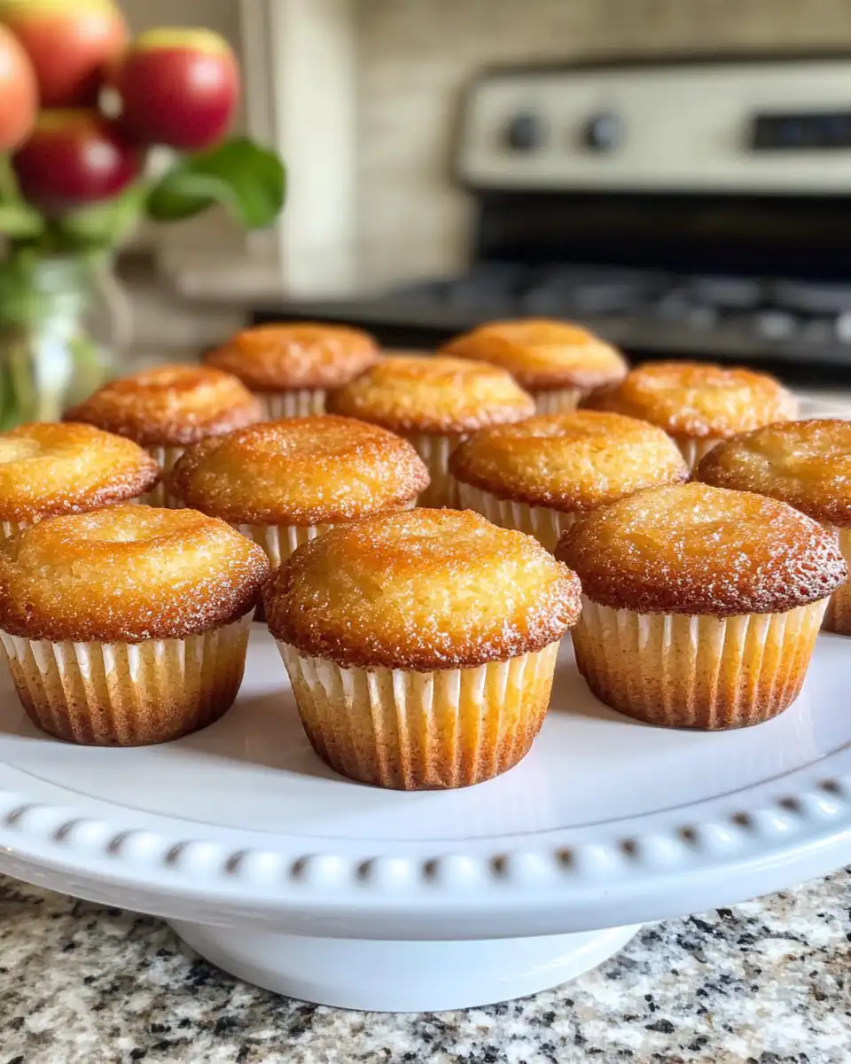 Pressure cooker steaming mini apple cider cakes with valve hiss sound
