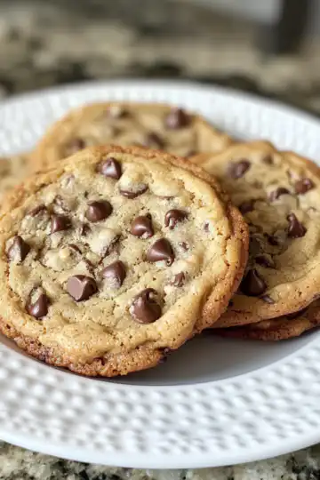 Mrs. Fields Chocolate Chip Cookies Copycat taken with iphone 15 pro max --iw 2 --ar 4:5 --v 6.1 --raw