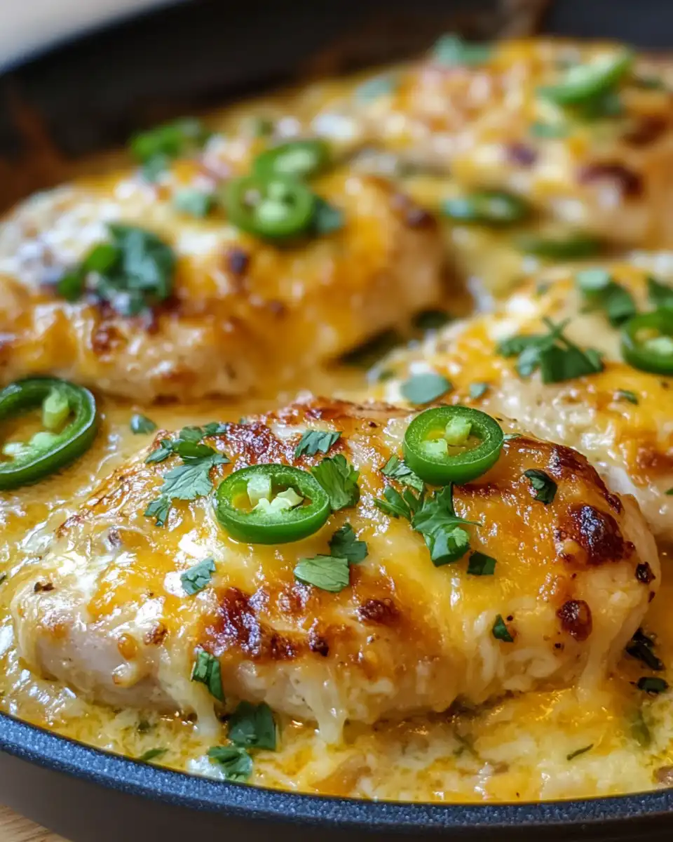 Skillet cooking vegetables and creamy cheese mixture