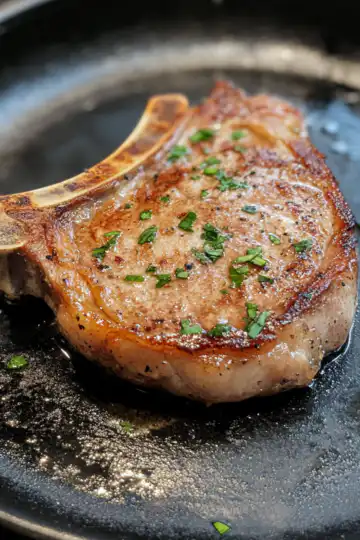 pork chop supreme taken with iphone 15 pro max --iw 2 --ar 4:5 --v 6.1 --raw