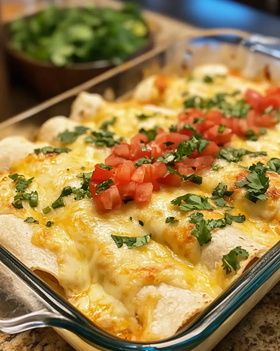 Ingredients for queso chicken enchiladas including jalapenos, queso blanco, and chicken