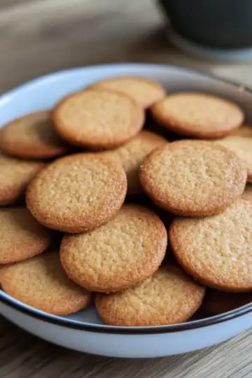 Simple Speculoos Cookies taken with iphone 15 pro max --iw 2 --ar 4:5 --v 6.1 --raw