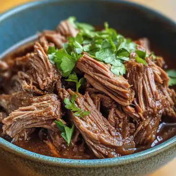 slow cooker barbacoa taken with iphone 15 pro max --iw 2 --ar 4:5 --v 6.1 --raw