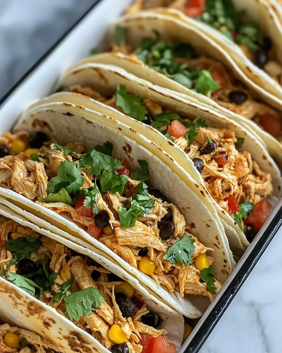Pressure cooker with float valve popping up as chicken cooks for tacos