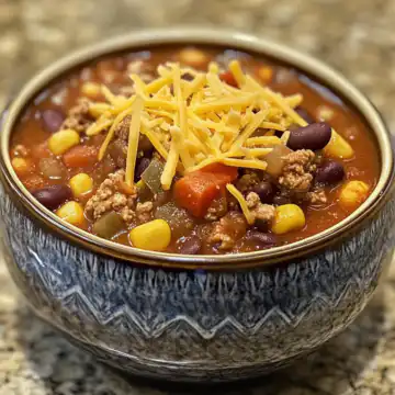 Slow Cooker Taco 15 Bean Soup taken with iphone 15 pro max --iw 2 --ar 4:5 --v 6.1 --raw