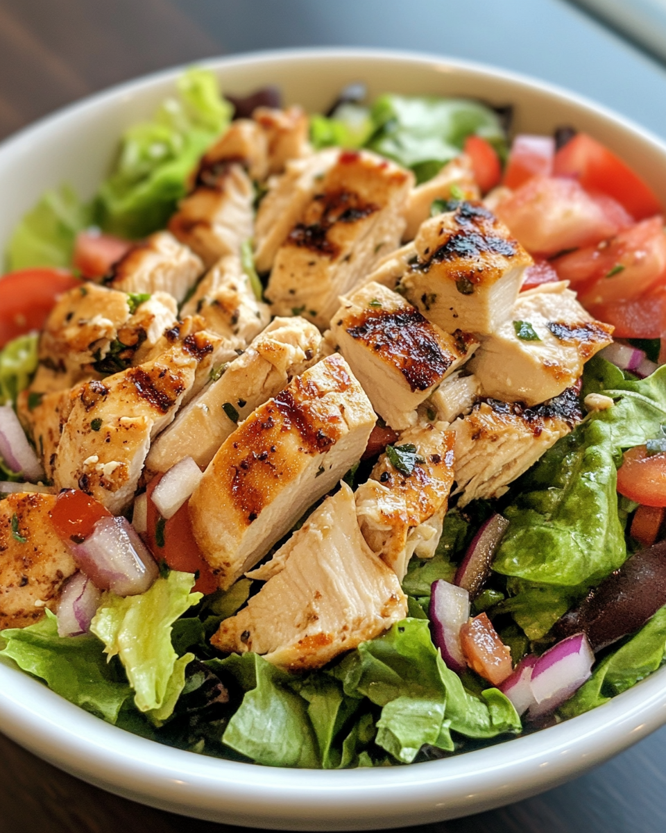 Freshly prepared Sonoma Chicken Salad served in bowl