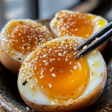 Soy Sauce Eggs taken with iphone 15 pro max --iw 2 --ar 4:5 --v 6.1 --raw