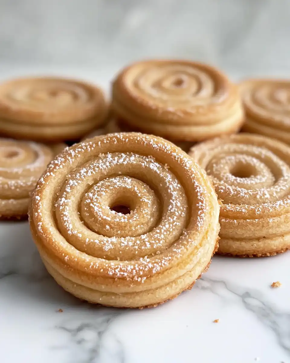 Close up of chocolate vanilla swirl cookies fresh from the pressure cooker