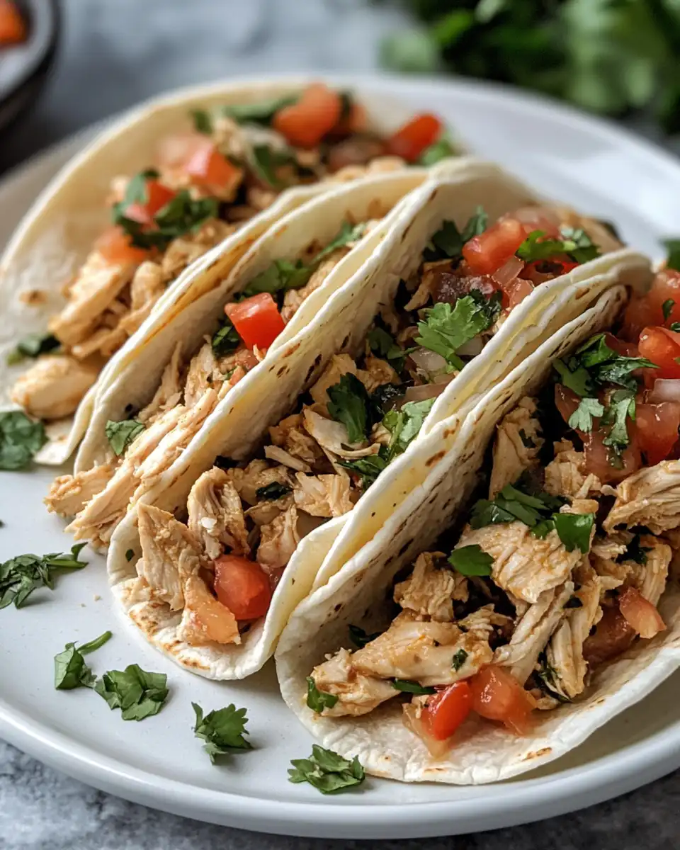 Ingredients laid out for chicken tacos including salsa and taco seasoning