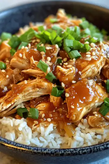 sweet hawaiian crockpot chicken taken with iphone 15 pro max --iw 2 --ar 4:5 --v 6.1 --raw