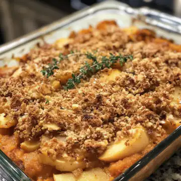Sweet Potato And Apple Casserole taken with iphone 15 pro max --iw 2 --ar 4:5 --v 6.1 --raw