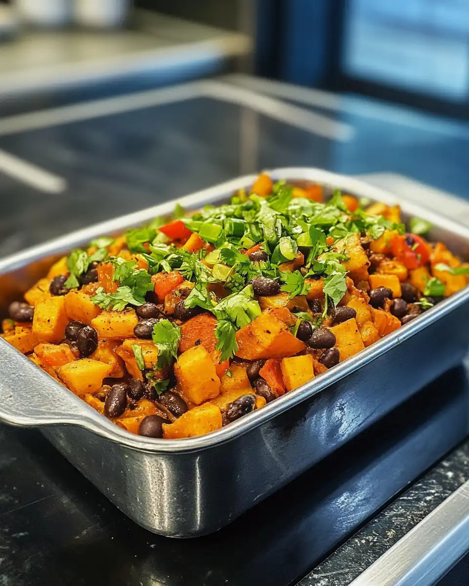 Casserole preparation with sourdough bread topping ready to bake