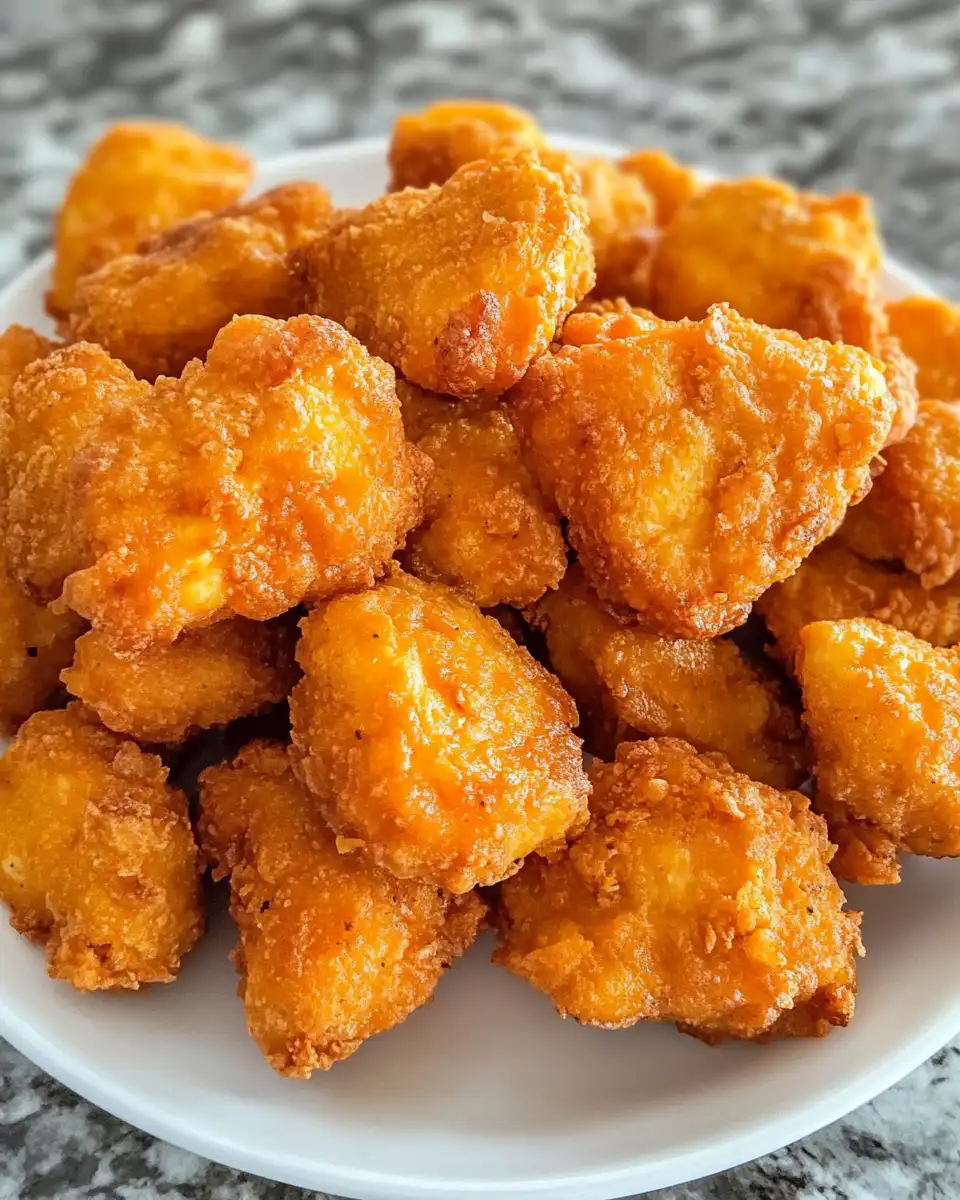 Mixing ingredients for sweet potato chicken poppers in a large bowl