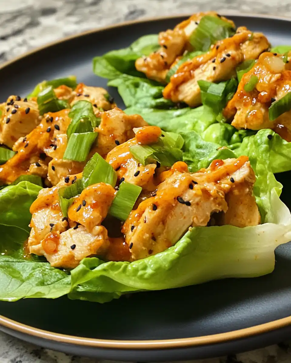Ingredients for Szechuan chicken lettuce wraps including panko, sauces, and spices