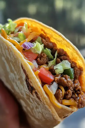 Taco Bell Chilito taken with iphone 15 pro max --iw 2 --ar 4:5 --v 6.1 --raw