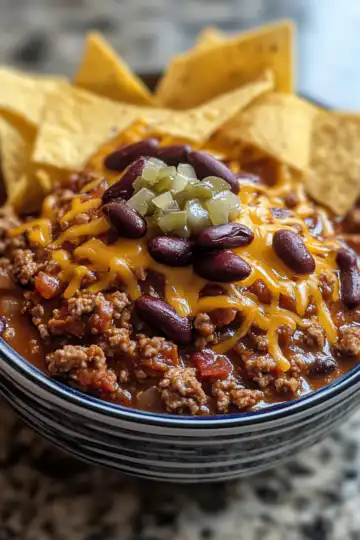 Taco Chili taken with iphone 15 pro max --iw 2 --ar 4:5 --v 6.1 --raw