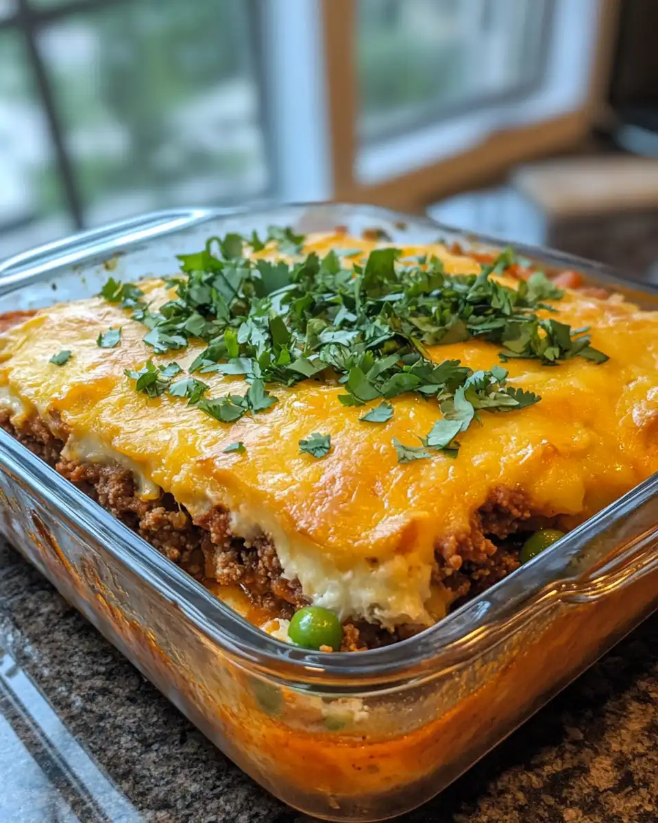 Pressure cooker shepherd’s pie taco mash