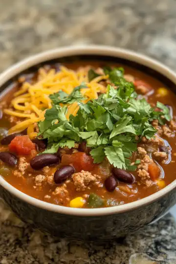 Taco Soup taken with iphone 15 pro max --iw 2 --ar 4:5 --v 6.1 --raw