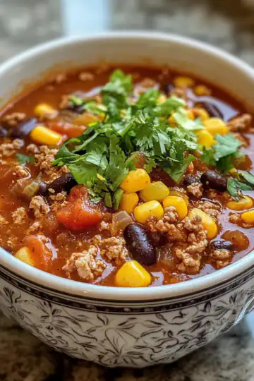 Taco Soup taken with iphone 15 pro max --iw 2 --ar 4:5 --v 6.1 --raw