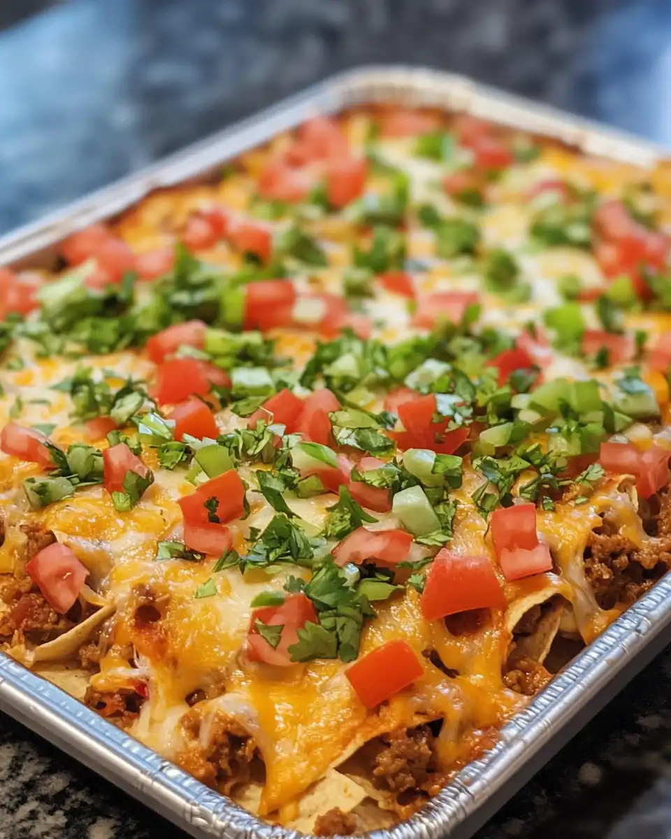Pressure cooker chicken taco explosion traybake in progress