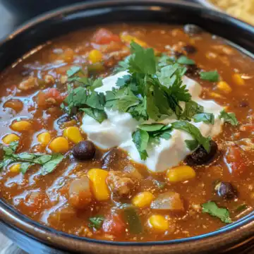 Tamis Taco Soup From 101 Slow taken with iphone 15 pro max --iw 2 --ar 4:5 --v 6.1 --raw