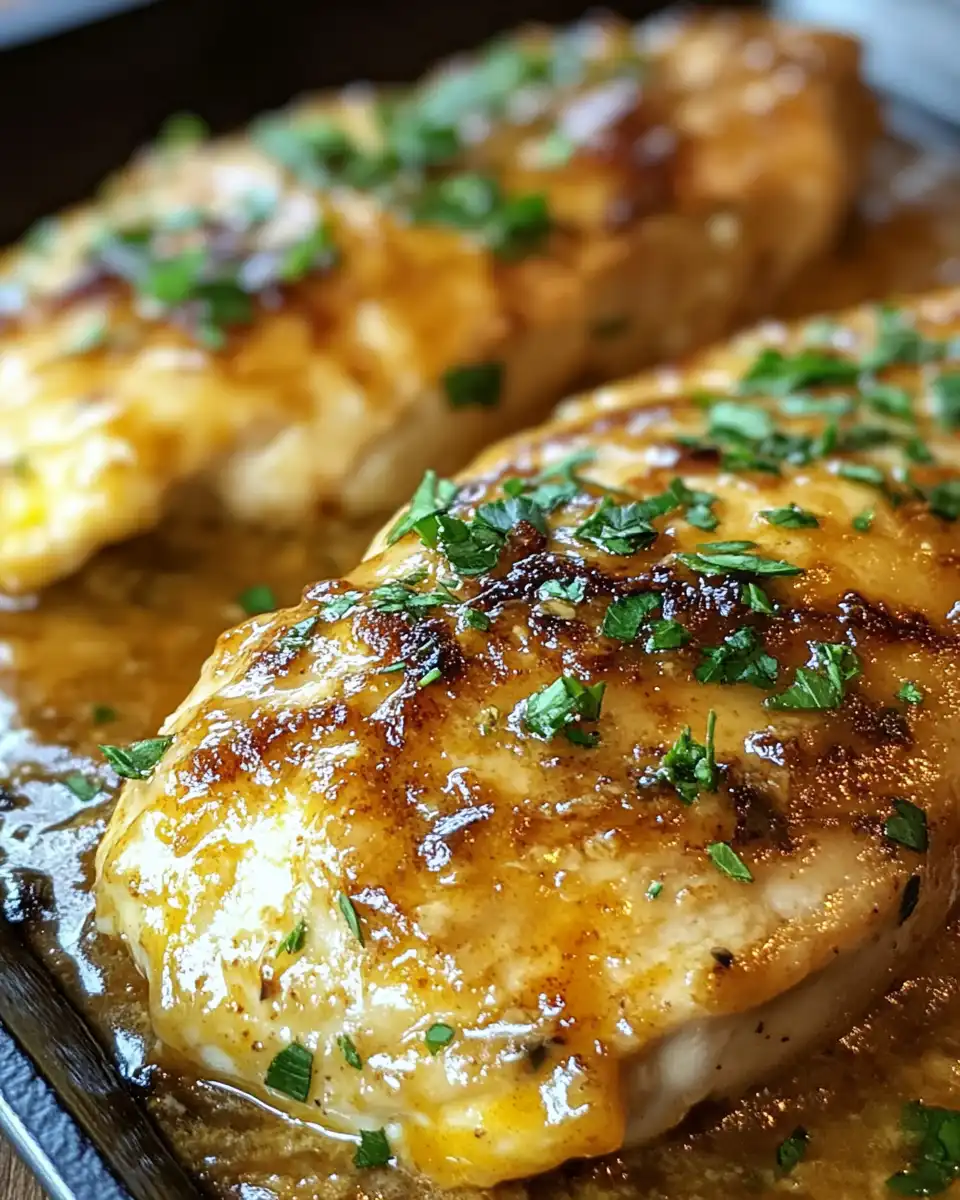 Served Texas Roadhouse Smothered Chicken plated with melted cheese and bacon