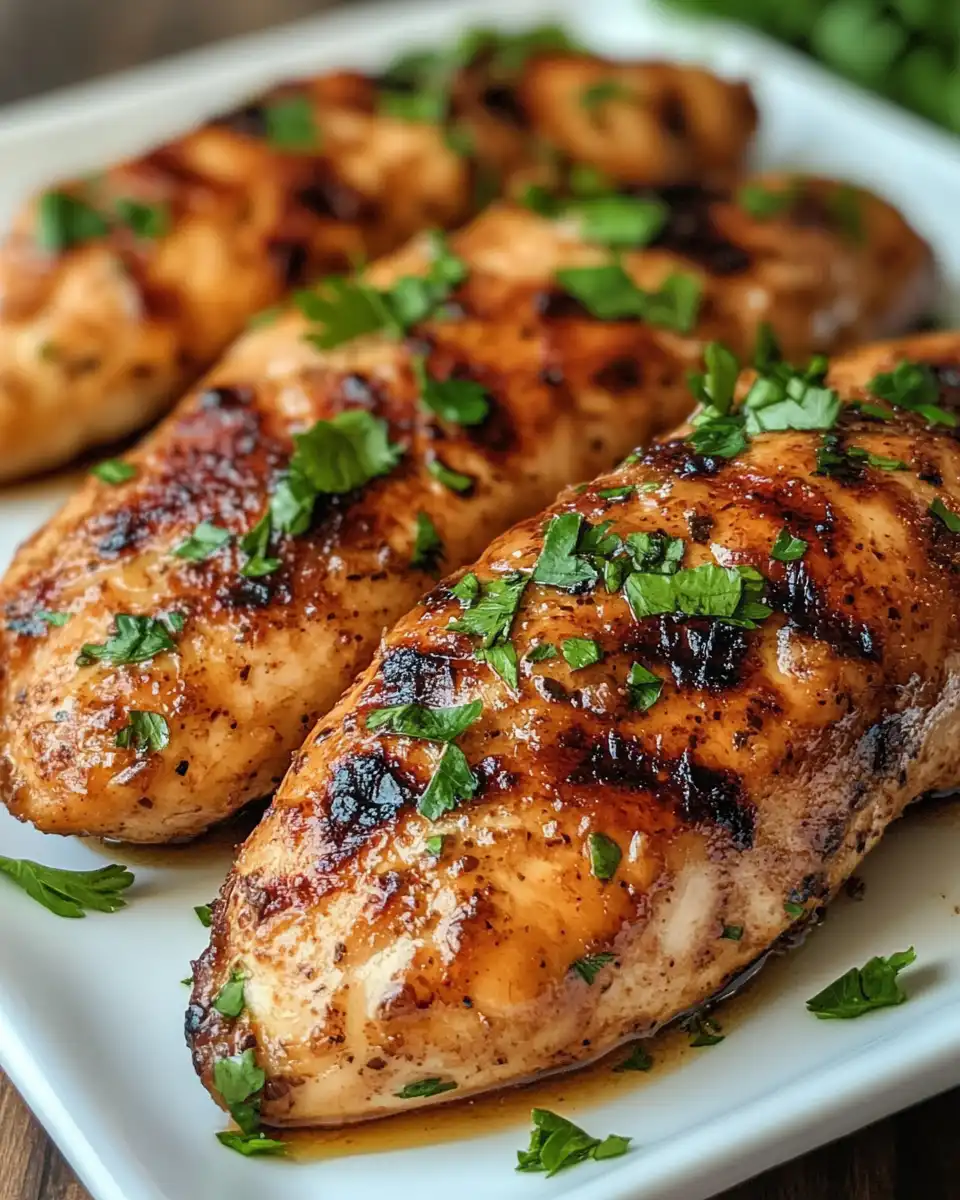 Ingredients preparation for apple cider vinegar chicken marinade