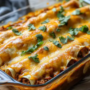the best ground beef enchiladas recipe taken with iphone 15 pro max --iw 2 --ar 4:5 --v 6.1 --raw