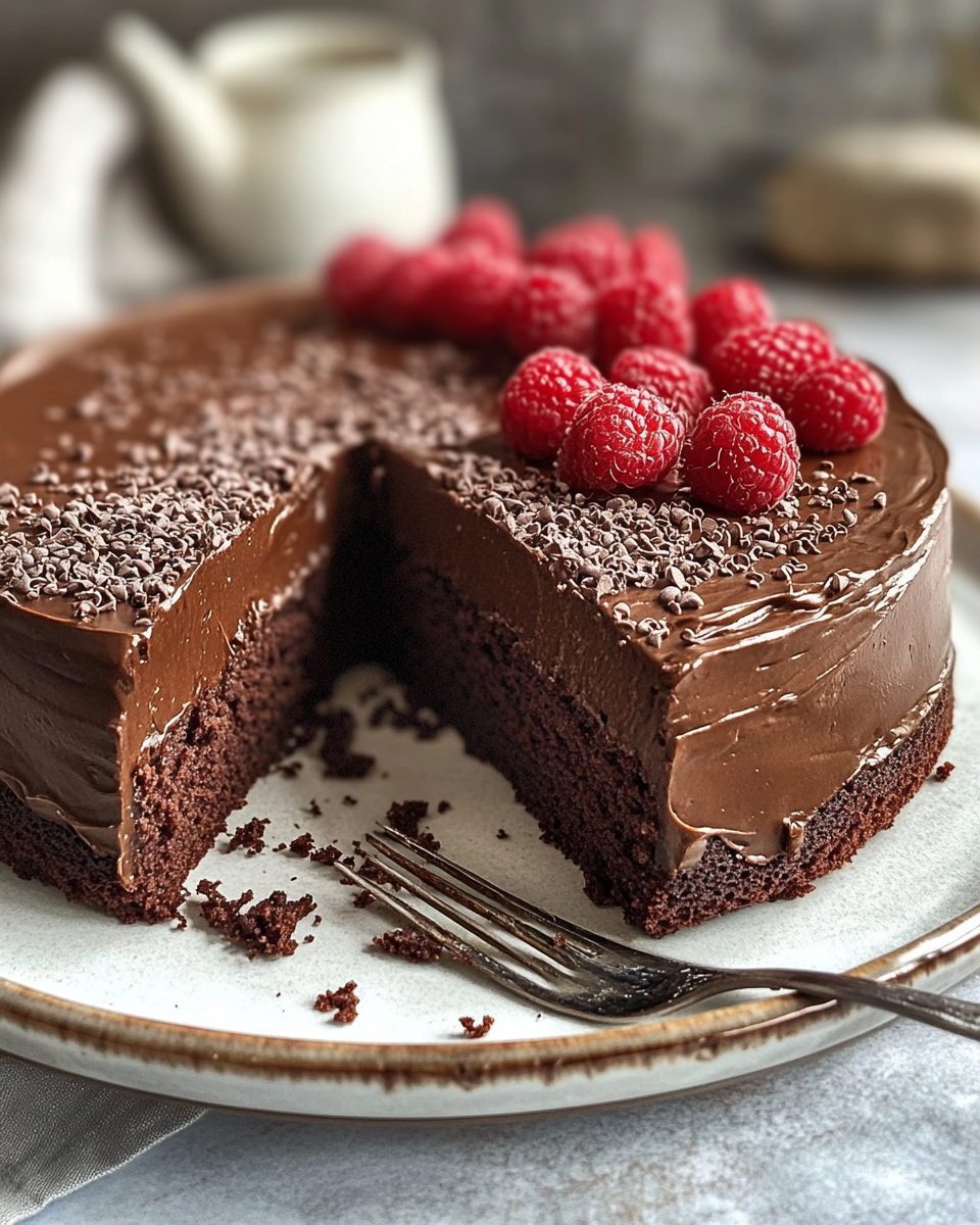 Ingredients for vegan chocolate cake prepared and ready to mix