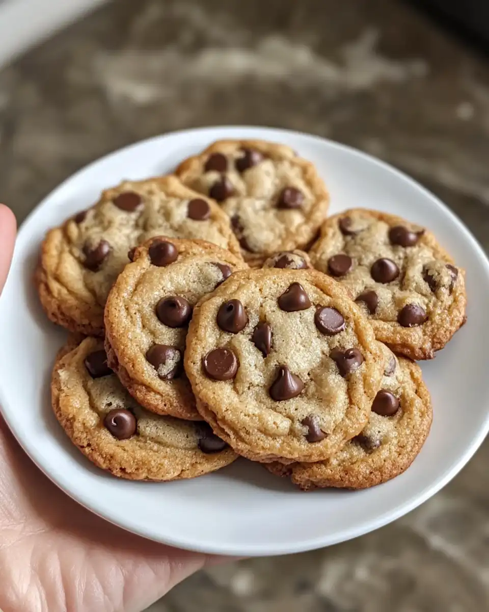 Ingredients for vegan chocolate chip cookies including vegan butter and chocolate chips