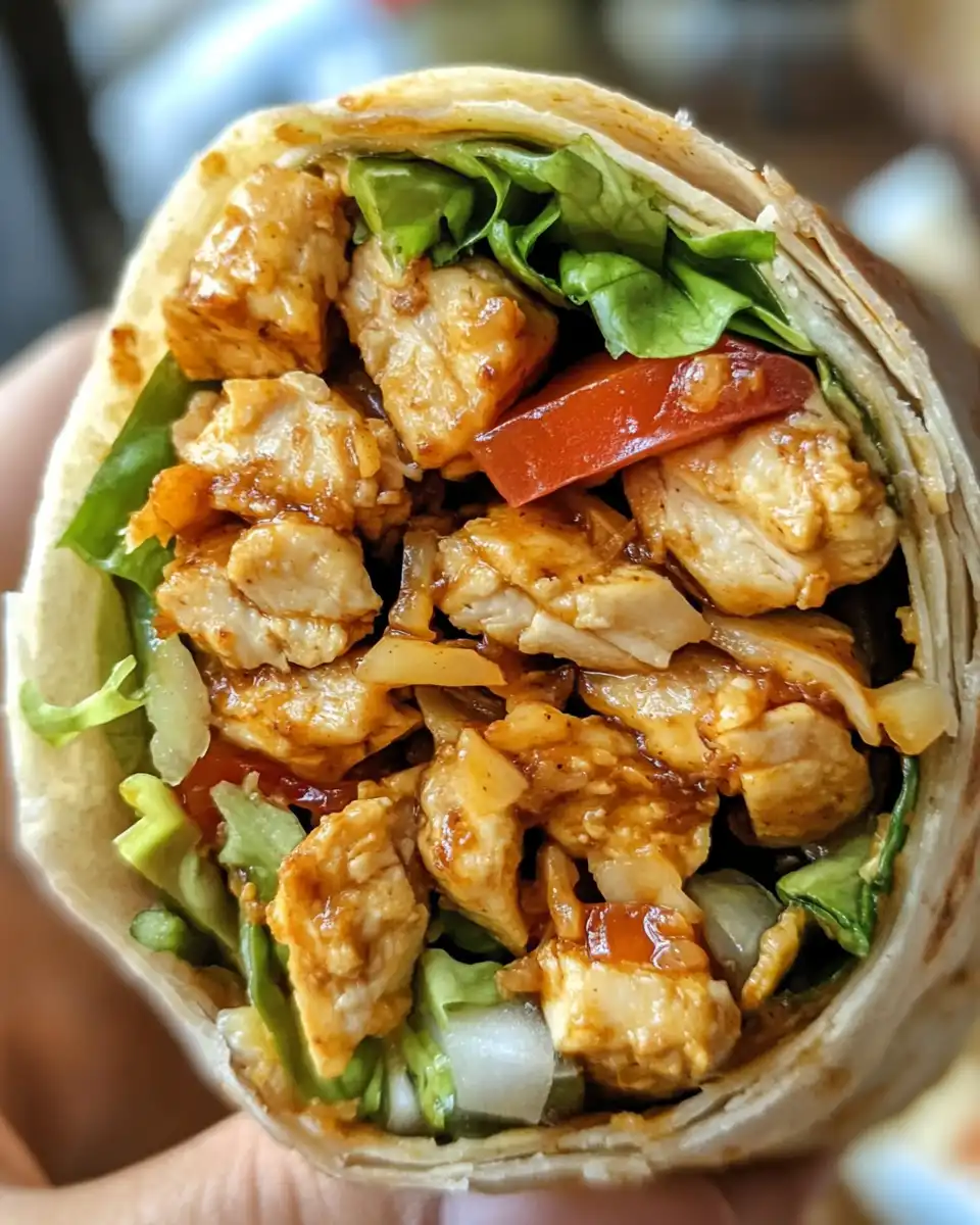 Fresh Thai Peanut Wraps with crisp veggies and peanut sauce