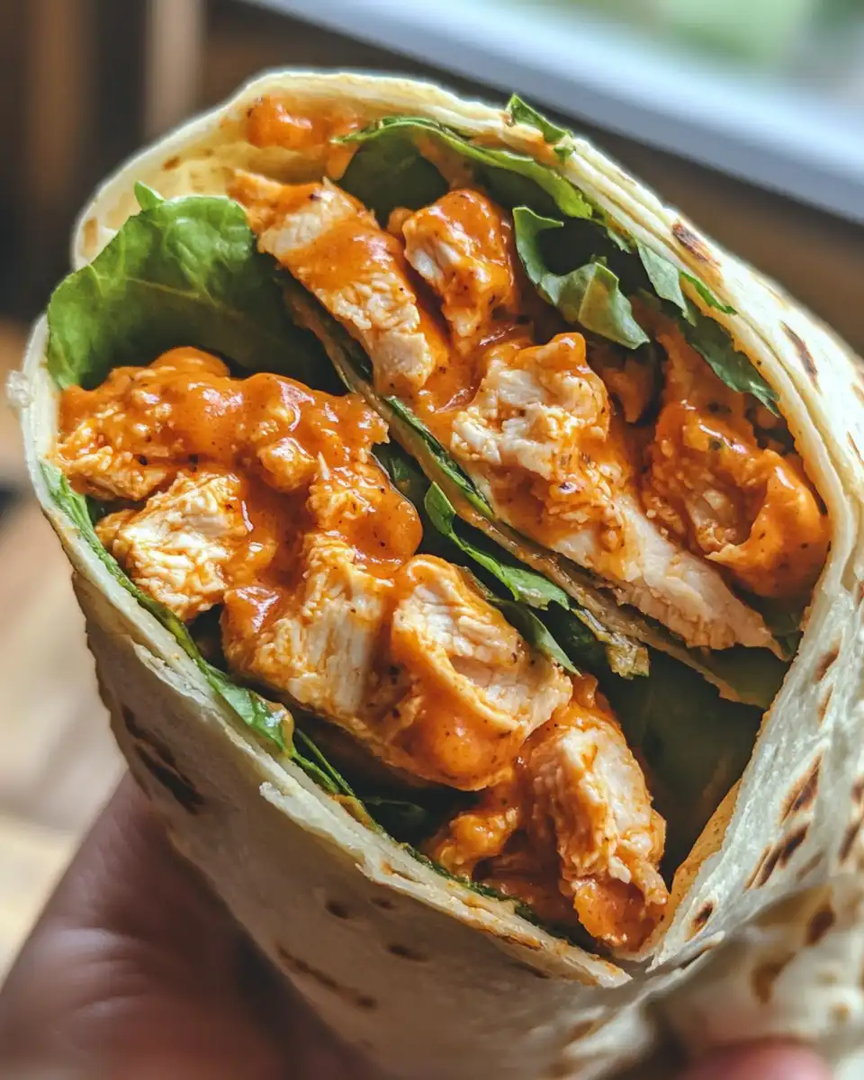 Ingredients for vegan buffalo chicken wraps displayed