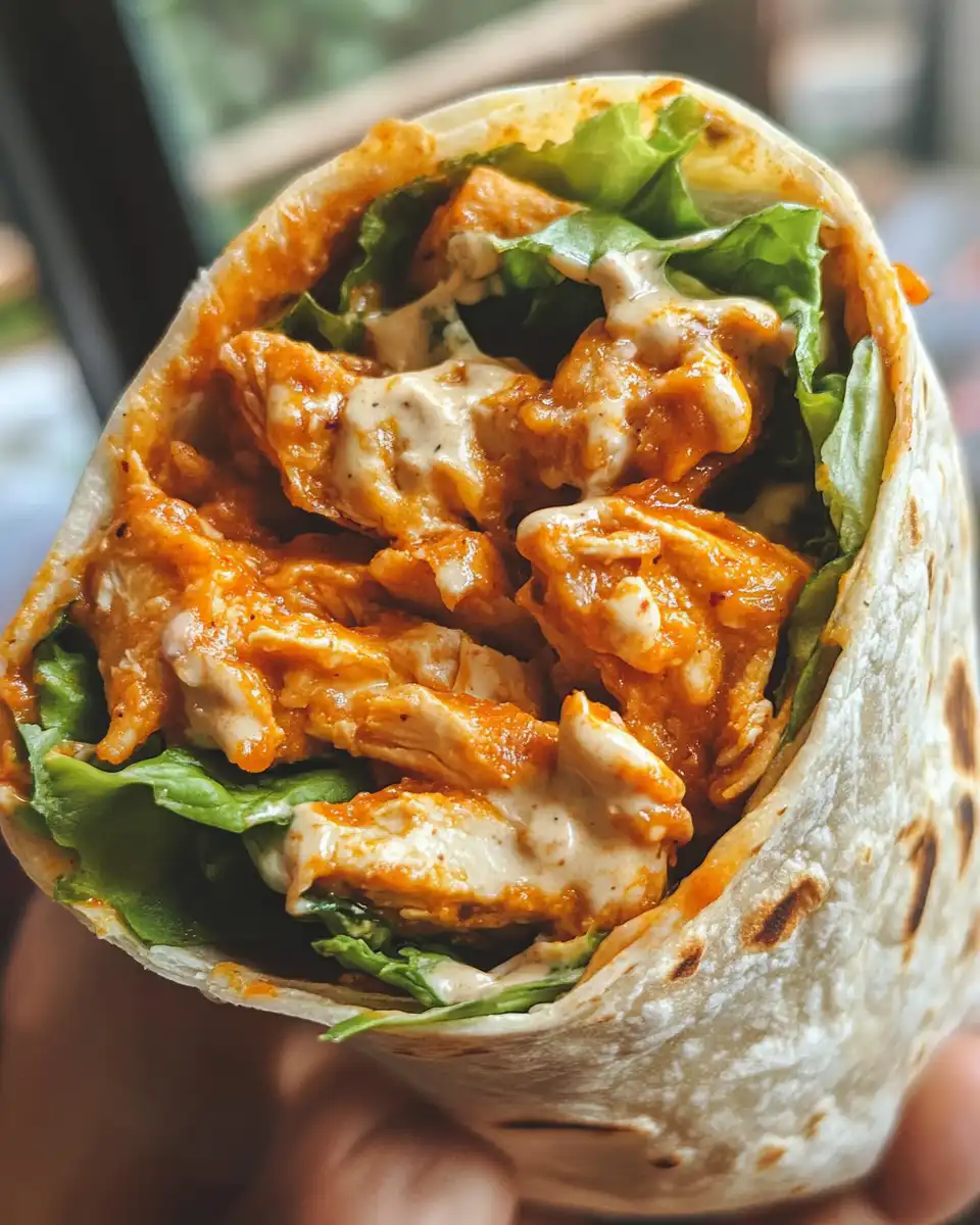 Cooking process of vegan buffalo chicken wraps in skillet