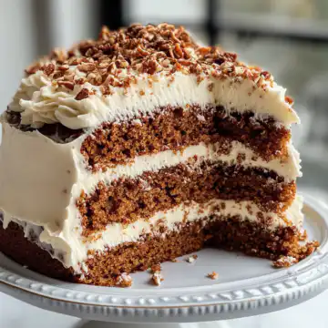 Vegan Carrot Cake taken with iphone 15 pro max --iw 2 --ar 4:5 --v 6.1 --raw