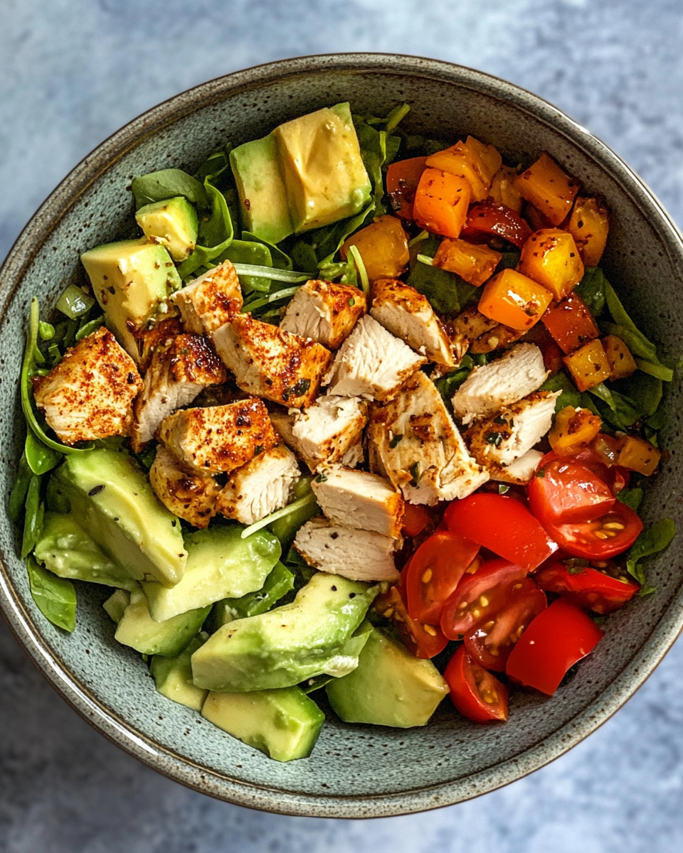 Vegan chicken salad in pressure cooker with float valve popped up