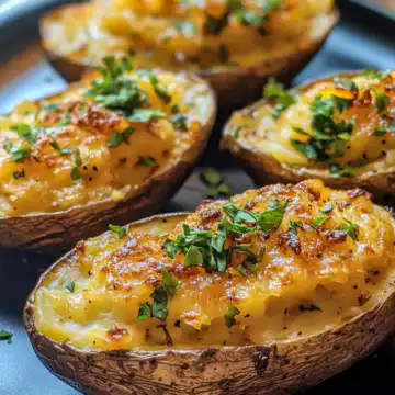Vegan Double Baked Potatoes taken with iphone 15 pro max --iw 2 --ar 4:5 --v 6.1 --raw