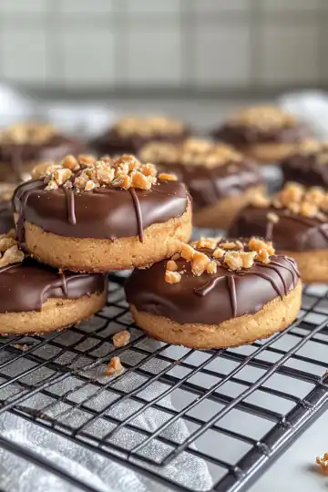 Vegan Twix Cookies taken with iphone 15 pro max --iw 2 --ar 4:5 --v 6.1 --raw