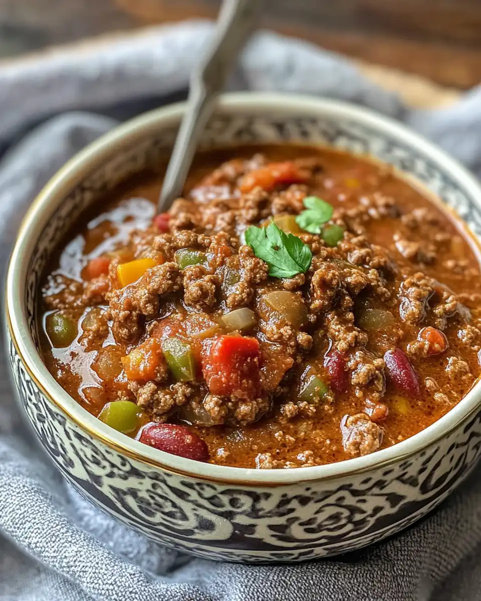 Pressure cooker starting to hiss with venison chili inside