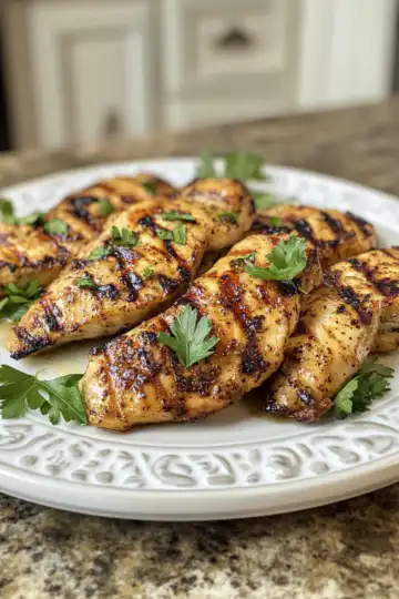 Weekly Bulk Apple Cider Dijon Grilled Chicken taken with iphone 15 pro max --iw 2 --ar 4:5 --v 6.1 --raw