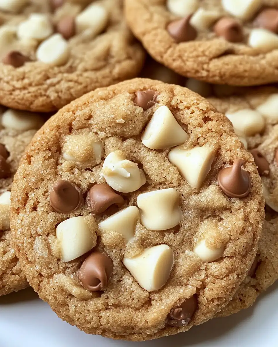 Ingredients for white chocolate chip Biscoff cookies including oats and chocolate