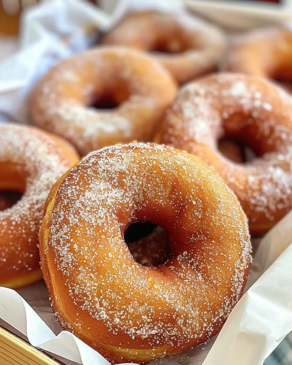Ingredients for apple cider donuts including cinnamon and spices