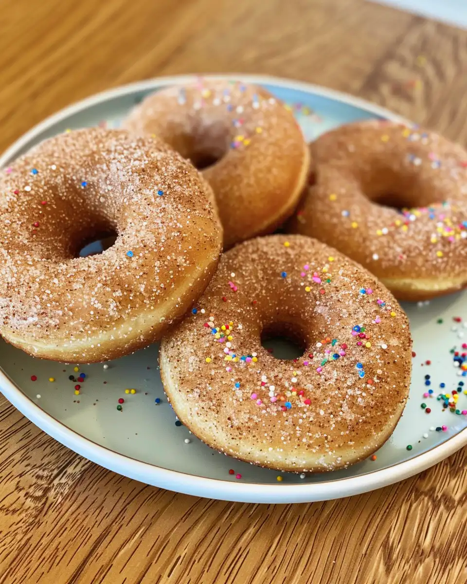 Warm apple cinnamon baked doughnut holes steaming fresh from pressure cooker