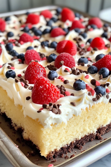 Best Copycat Costco Sheet Cake taken with iphone 15 pro max --iw 2 --ar 4:5 --v 6.1 --raw