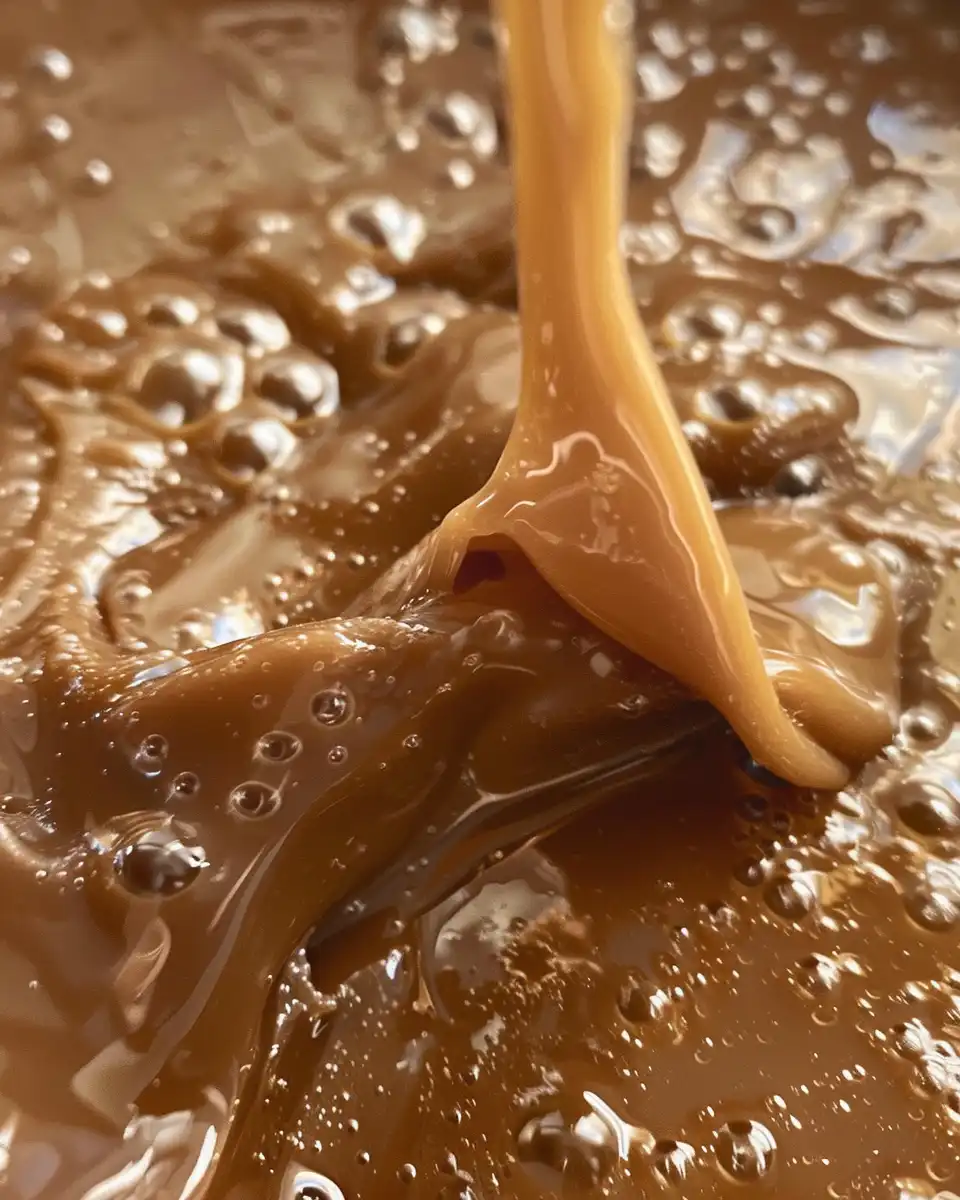 Golden brown butter sizzling in a light-colored pan inside pressure cooker